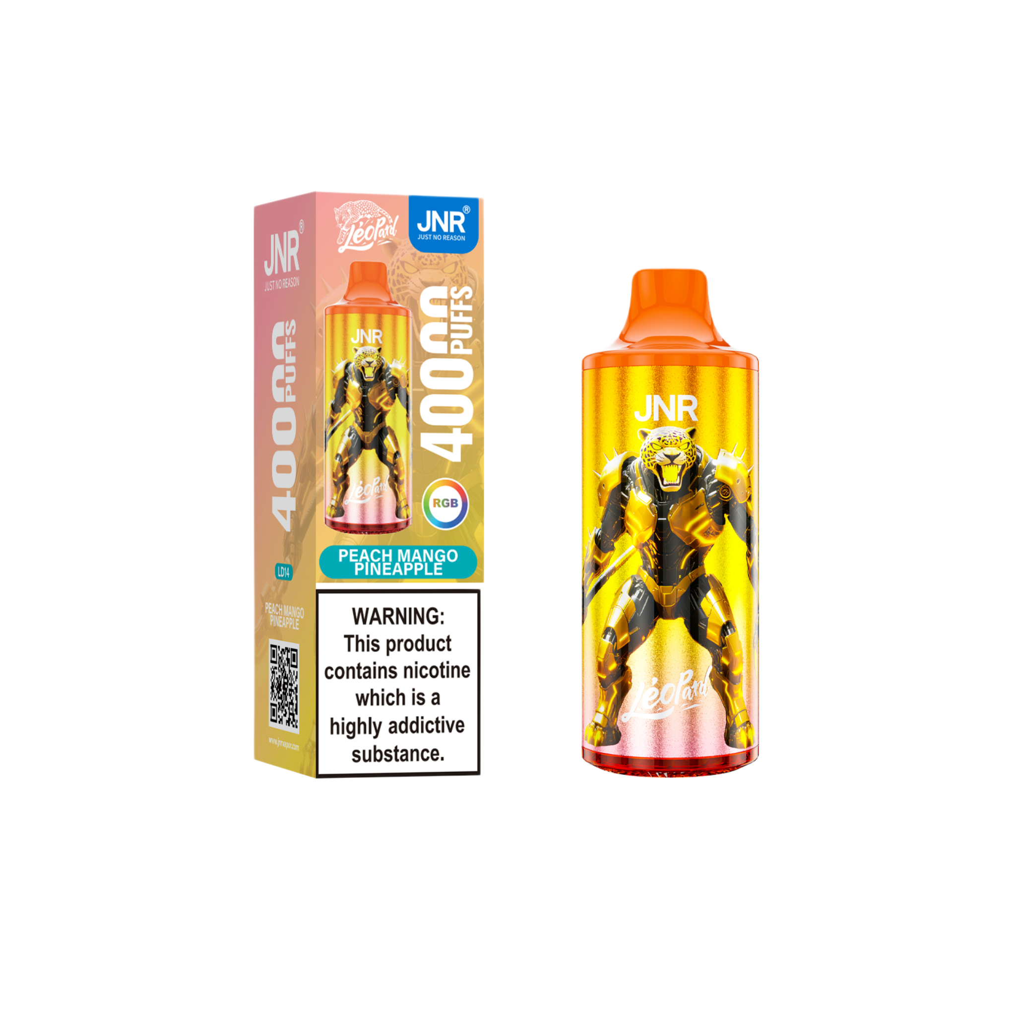 JNR Leopard 40K vapes descartáveis 40000 puffs sabores de vape