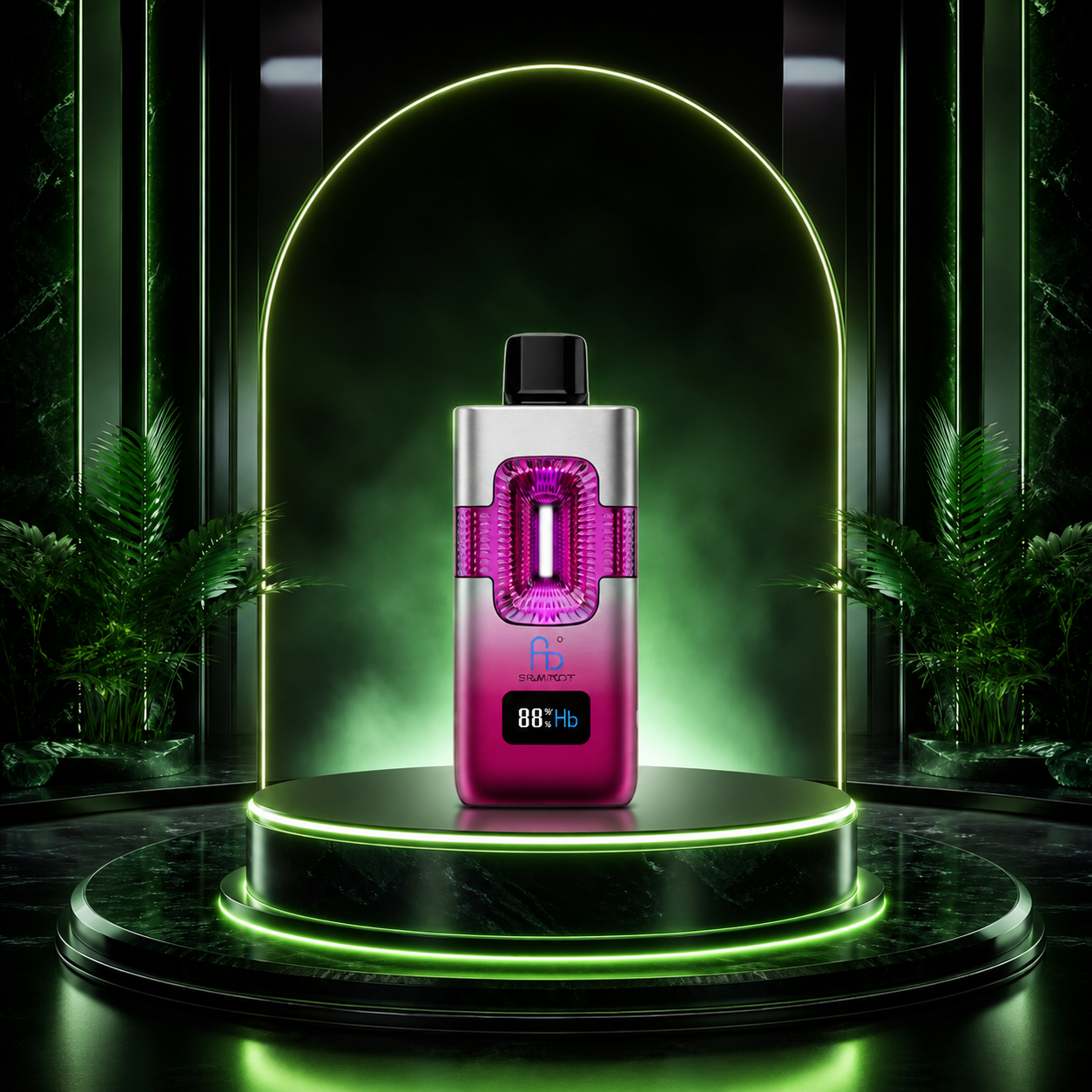 Fumot Eco 2 em 1 50K Banana Ice Black Dragon vapes descartáveis de muitos puffs