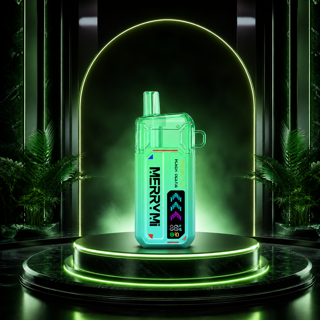 MerryMi Mecha X 28K Peach Guava vape descartável 28000 puffs sabores de vape